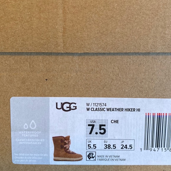 🍁 UGG 🍁 CLASSIC WEATHER HIKER HI BOOTS - Picture 16 of 16